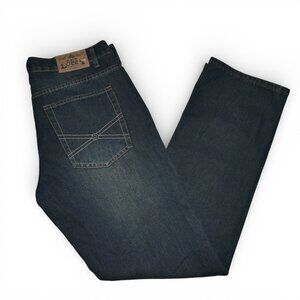 Get Lucky Men's Dark Wash Jeans Size 36x34 Straight Leg BKE NWT